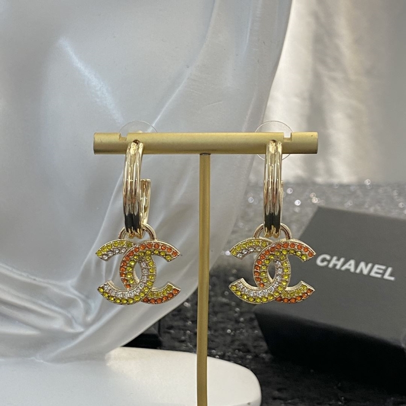 Ch*el earrings